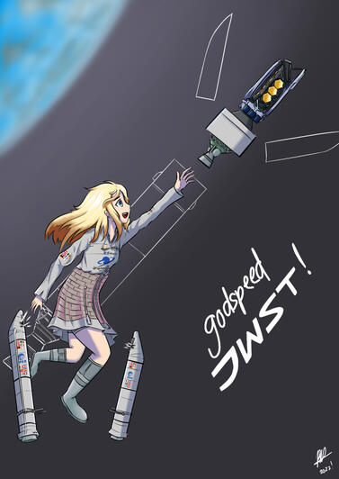 Ariane 5 with JWST